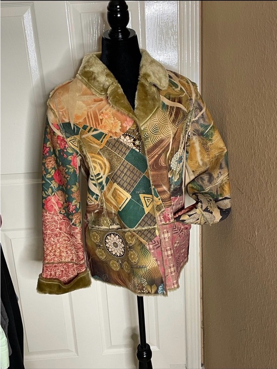 Lapis Jackets & Blazers - Lapis Suede Bohemian Medium